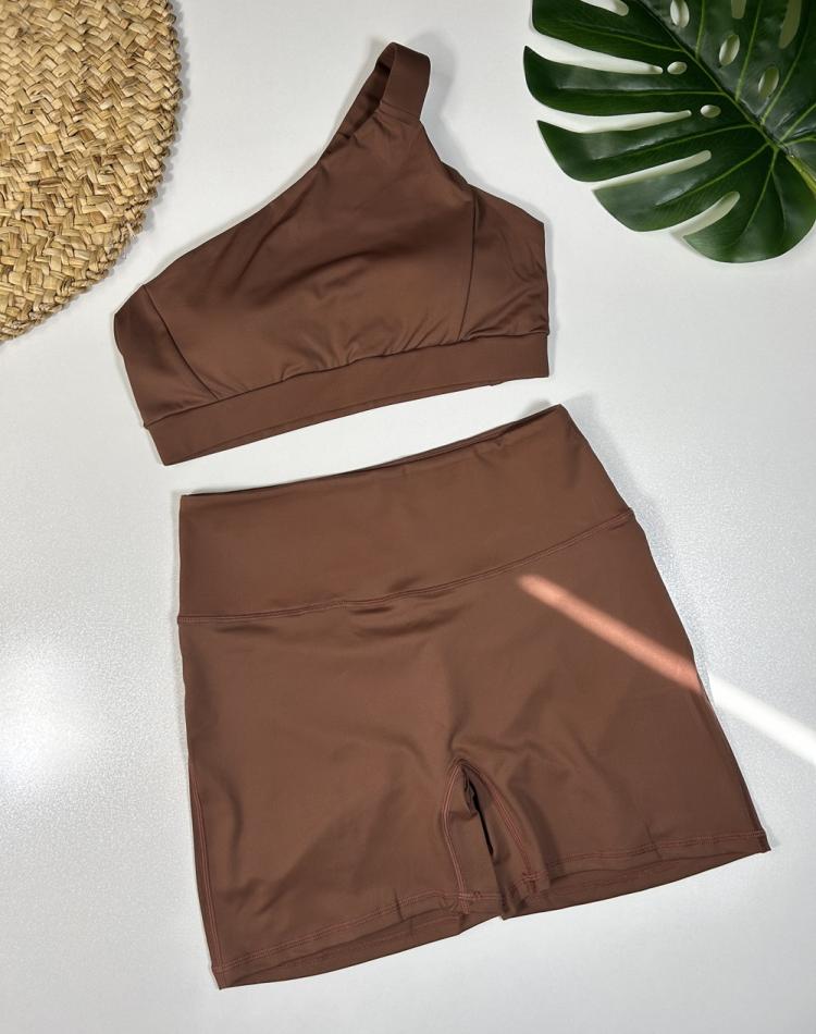 ست نیم تنه و شورتک 529